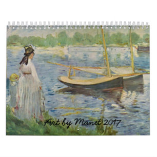 Calendário da arte 2017 de Manet