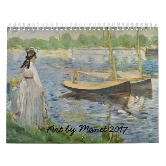 Calendário da arte 2017 de Manet (Capa)