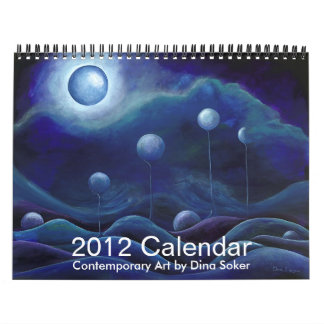 Calendário da arte contemporânea 2012 por Dina