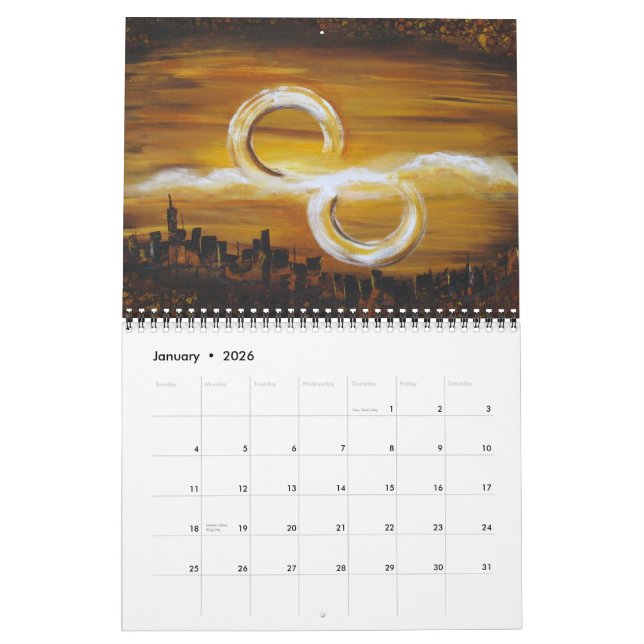 Calendário da arte contemporânea 2012 por Dina