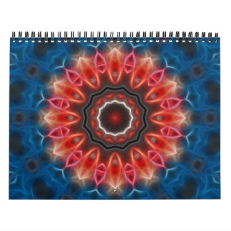 Calendário da arte da mandala