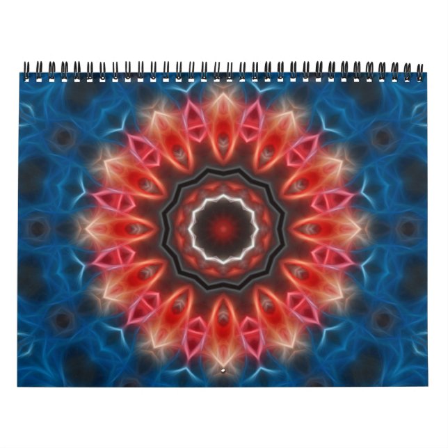 Calendário da arte da mandala (Capa)