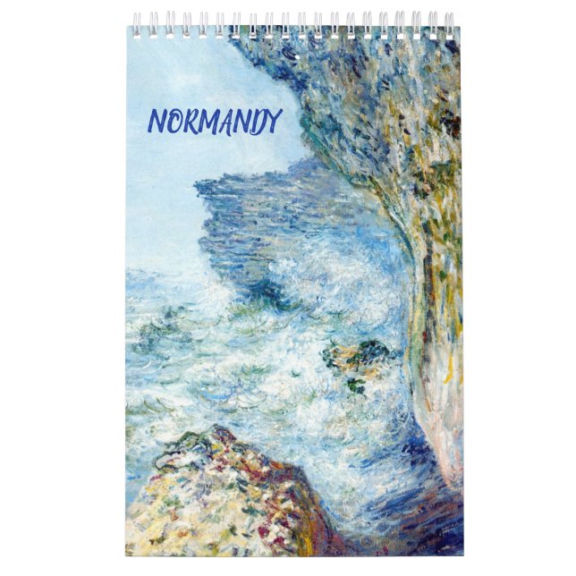 Calendário da arte de Normandy (11" x 7") (Capa)