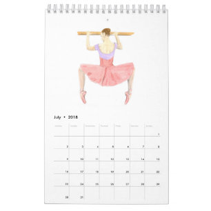 Calendário da arte do balé