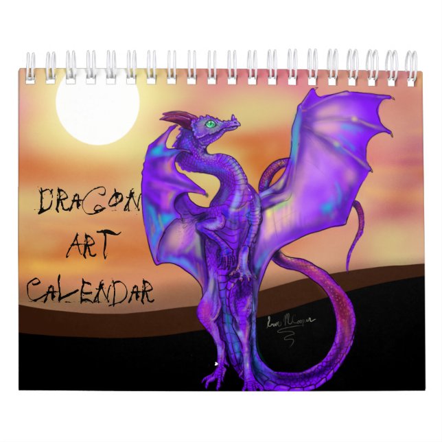 Calendário da arte do dragão (Capa)