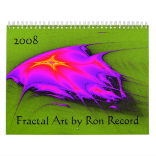 Calendário da arte do Fractal