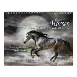 Calendário da arte dos cavalos