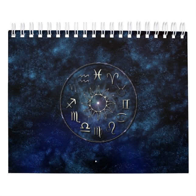 Calendário da astrologia do zodíaco (Capa)