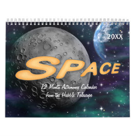 Calendário da Astronomia Espacial 2021