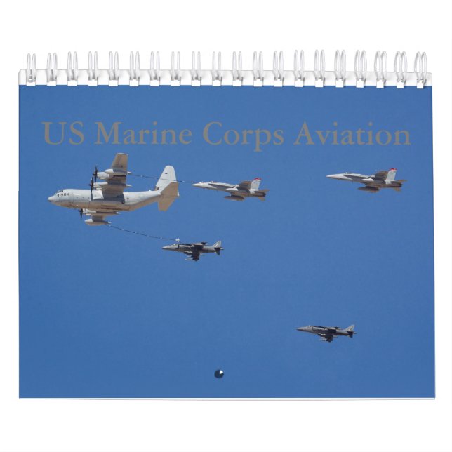 Calendário da aviação de 2019 Corpos do Marines (Capa)