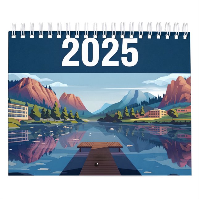 Calendário da Bela do ano de 2025 (Capa)