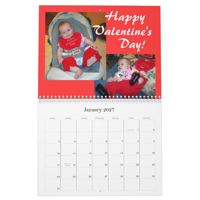 Calendário da benevolência 2010 de Emma (Jan 2027)