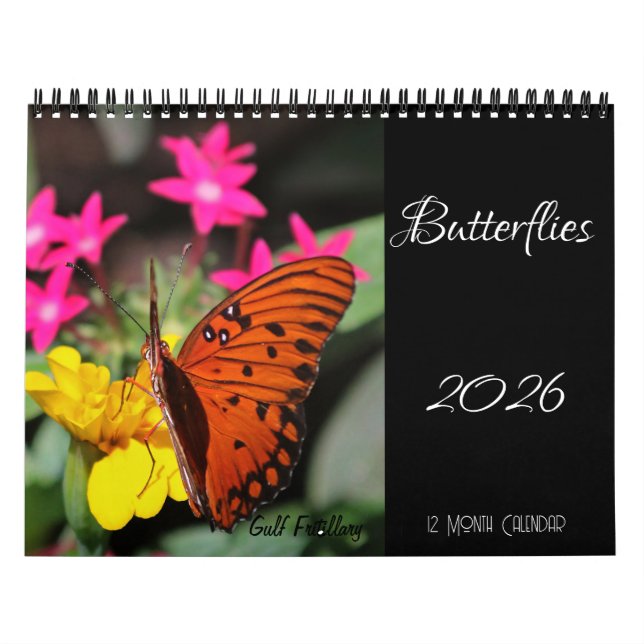 Calendário da Borboleta 2026 (Capa)