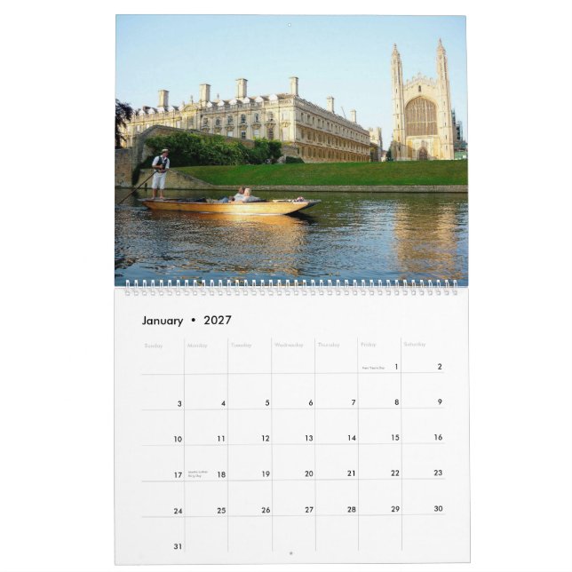 Calendário da Capela do King's College 2010 (Jan 2027)