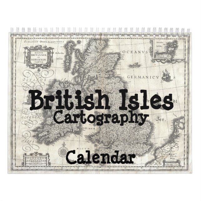 Calendário da cartografia das ilhas britânicas (Capa)