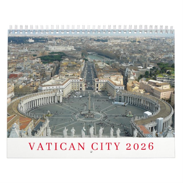 Calendário da Cidade do vaticano 2026 (Capa)