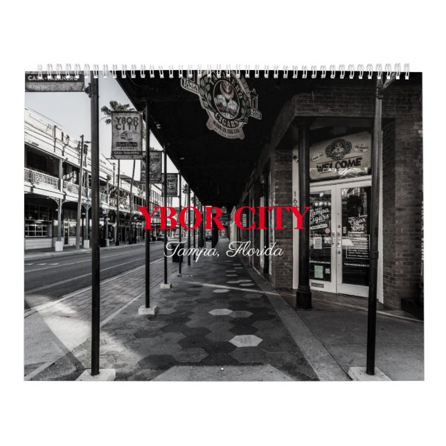 Calendário da Cidade do Ybor (Capa)