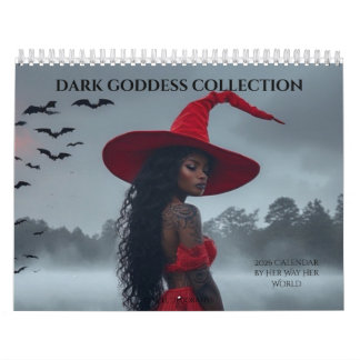 Calendário da Coleção de Halloween da Deusa Sombri