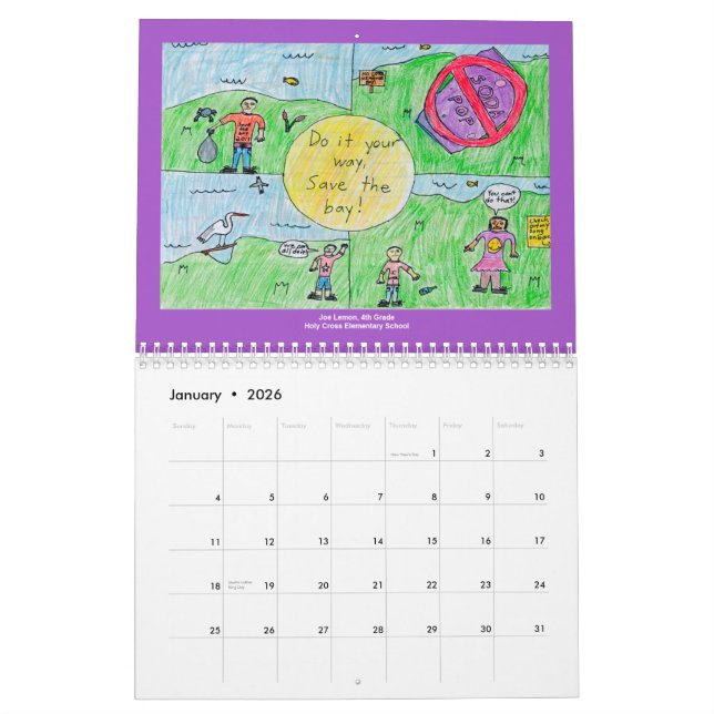 Calendário da competição da arte de 2012 WSSC (Jan 2026)