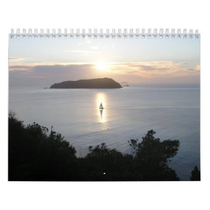 Calendário da costa de Nova Zelândia