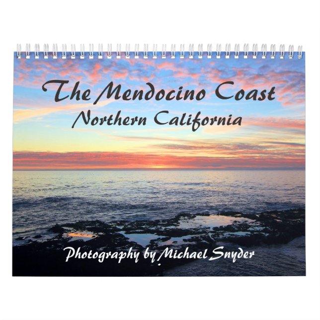 Calendário da Costa do Mendocino (Capa)