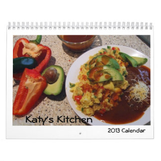 Calendário da cozinha 2013 de Katy