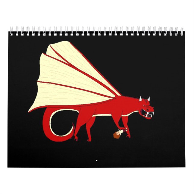 Calendário da criatura Mythical (Capa)