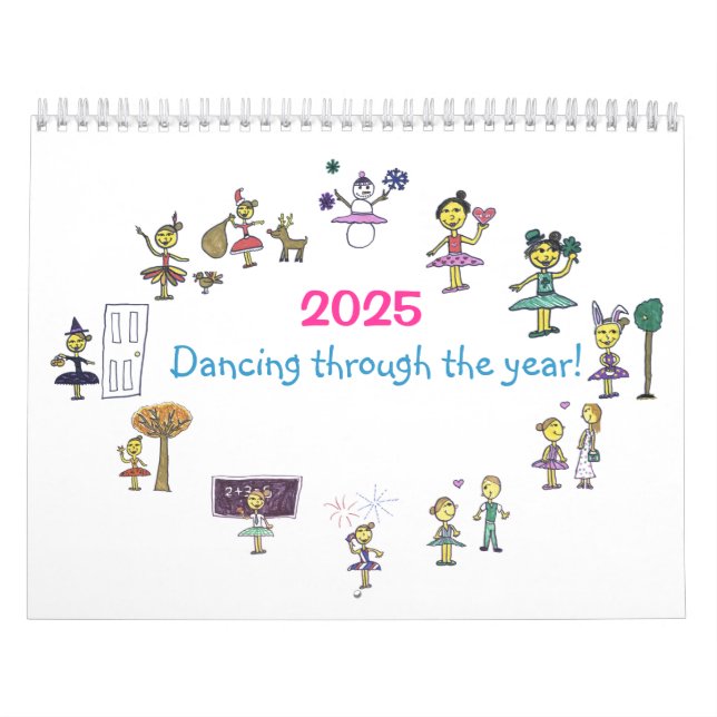 Calendário da dança 2025 (Capa)