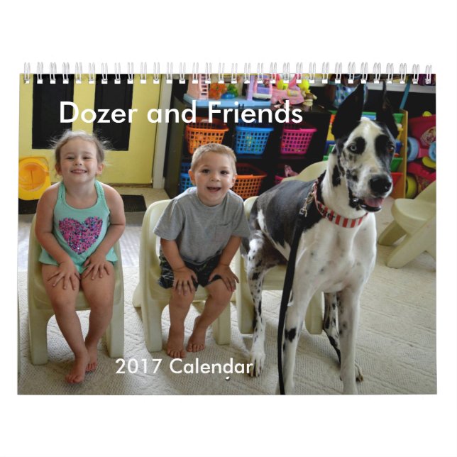Calendário da escavadora e dos amigos 2017 (Capa)