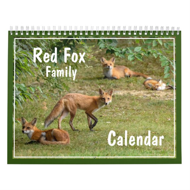 Calendário da Família Fox (Capa)