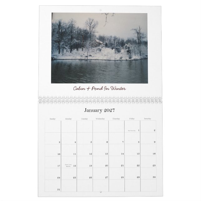 Calendário da fazenda 2011 de Willie B (Jan 2027)