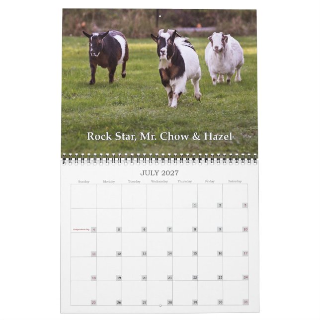 Calendário da fazenda 2017 da lua nova (Jul 2027)