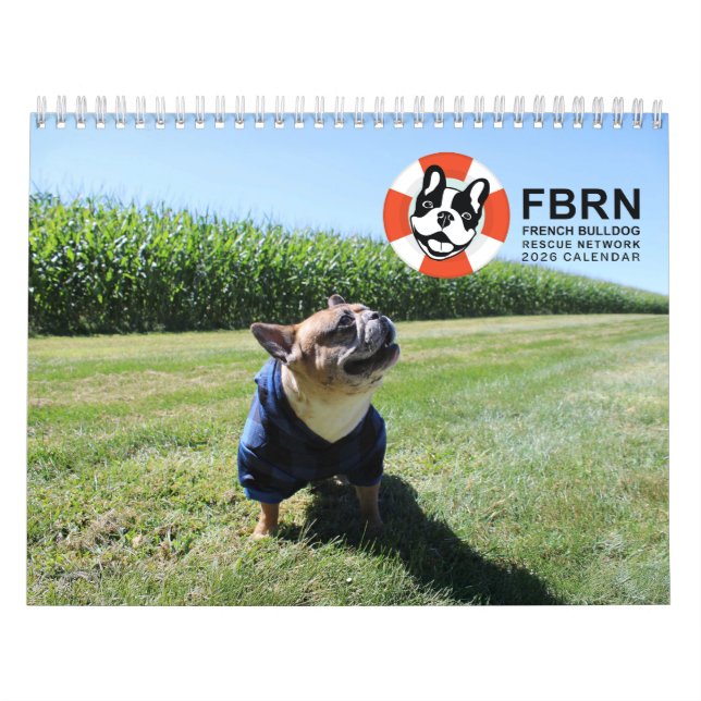 Calendário da FBRN de 2026 da Rede de Resgate do B (Capa)