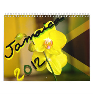Calendário da flor de Jamaica