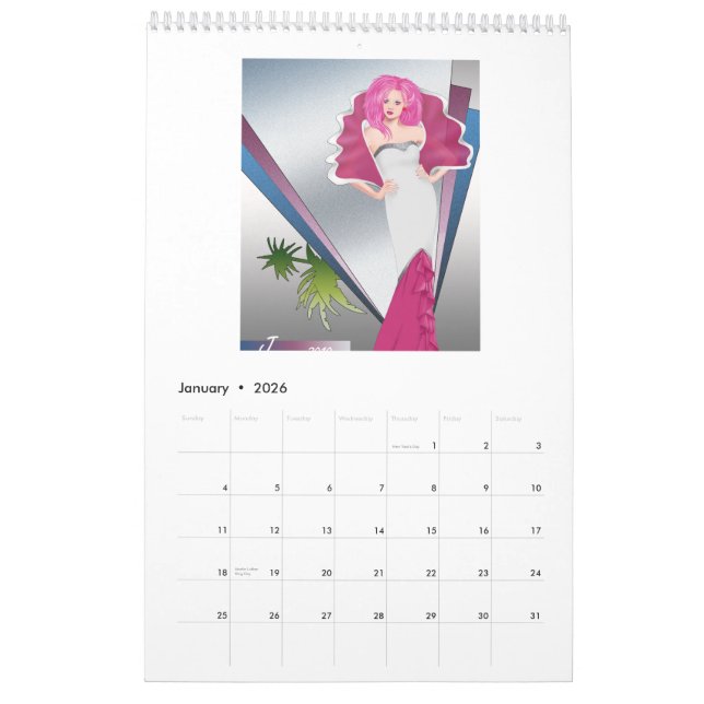 Calendário da forma de JemCon 2010 (Jan 2026)