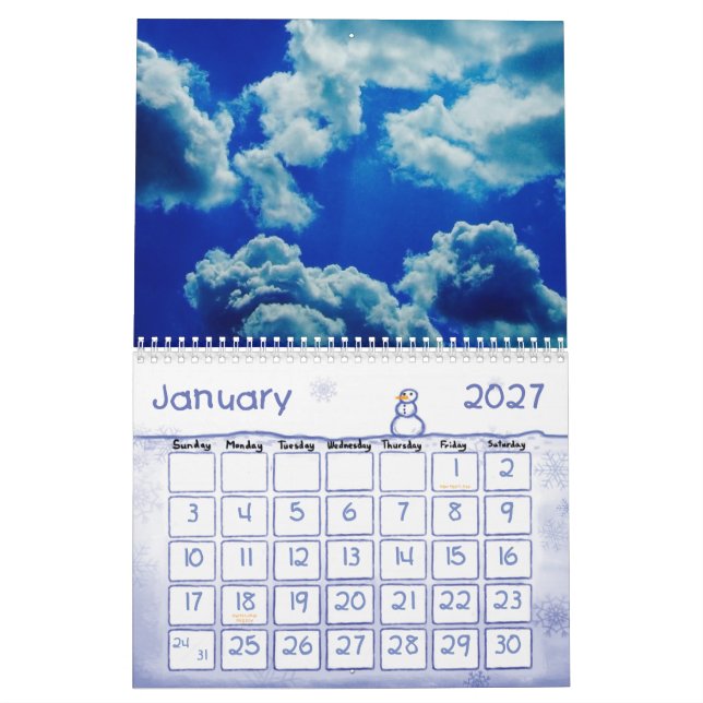 Calendário da fotografia (Jan 2027)