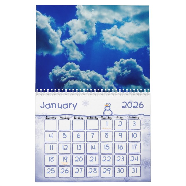 Calendário da fotografia (Jan 2026)