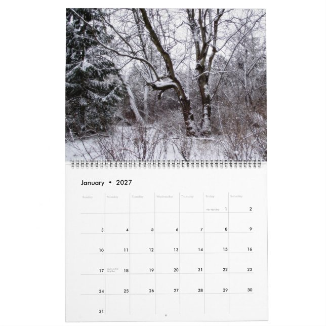 Calendário da fotografia 2015 de Chris Osborn (Jan 2027)