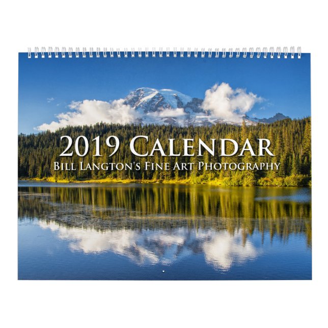 Calendário da fotografia da natureza de 2019 (Capa)