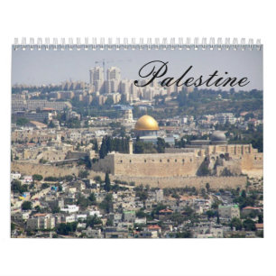 Calendário da fotografia de Palestina