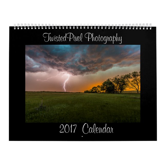 Calendário da fotografia de TwistedPixel - 2017 (Capa)