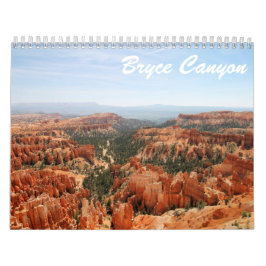 Calendário da garganta de Bryce