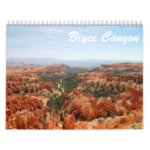 Calendário da garganta de Bryce