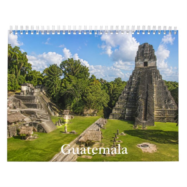 Calendário da Guatemala  (Capa)