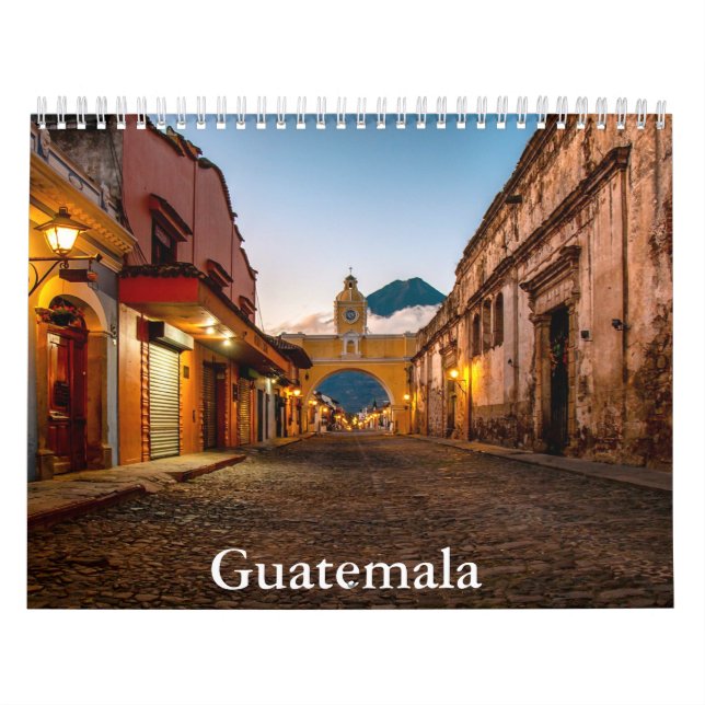 Calendário da Guatemala (Capa)