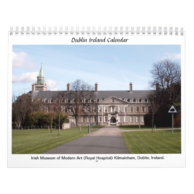 Calendário da Irlanda - Famosos marcos de Dublin (Capa)
