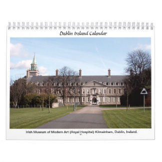 Calendário da Irlanda - Famosos marcos de Dublin