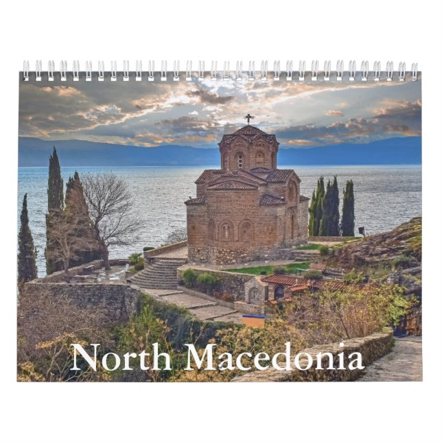 Calendário da Macedônia do Norte (Capa)