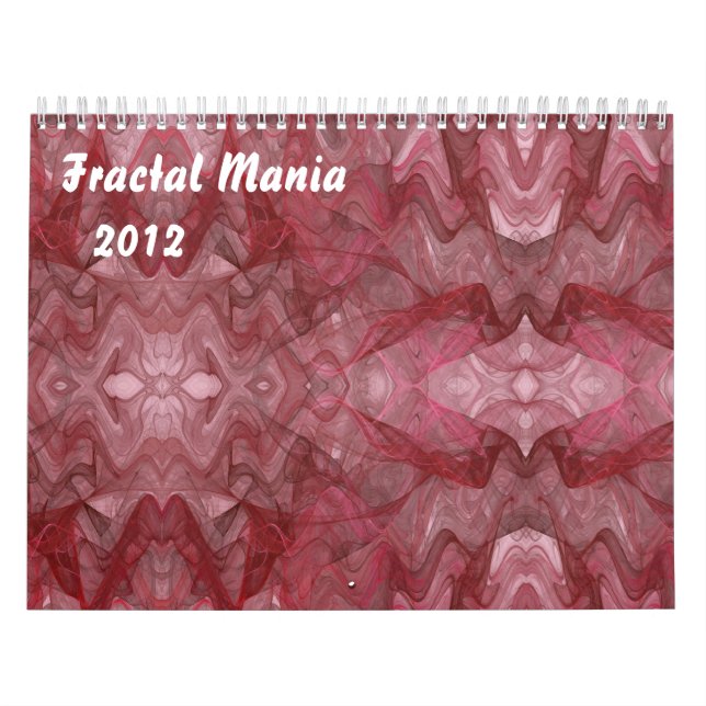 Calendário da mania do Fractal (Capa)