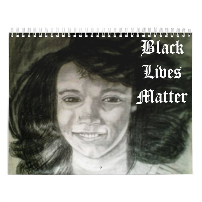 Calendário da MATÉRIA DE VIDAS NEGRAS (Capa)